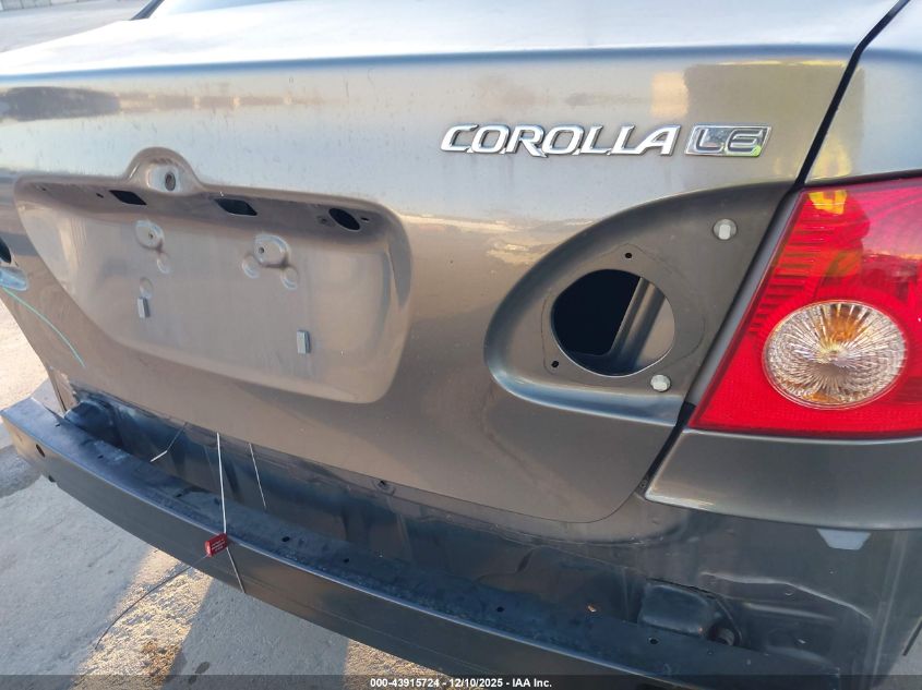 2007 Toyota Corolla Le VIN: 2T1BR30E37C820200 Lot: 43915724