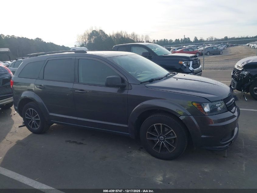 2018 Dodge Journey Se VIN: 3C4PDCAB0JT309640 Lot: 43915747