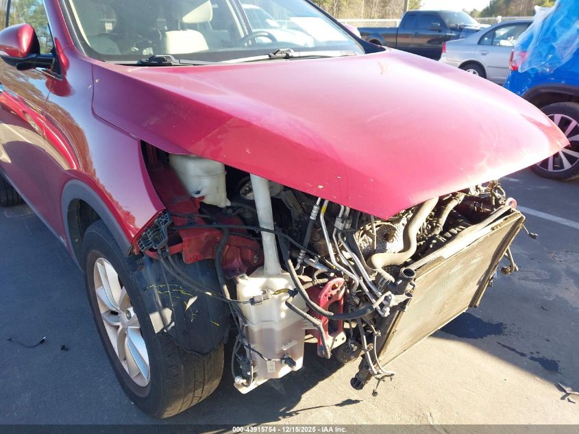 2017 Kia Sorento 3.3L Lx VIN: 5XYPGDA59HG189149 Lot: 43915754