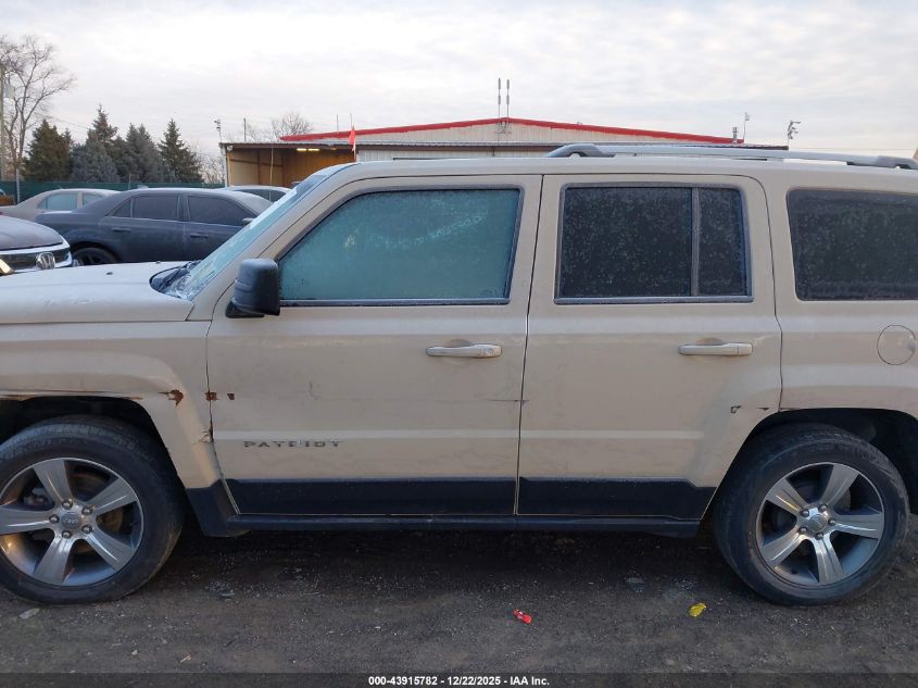 2017 Jeep Patriot High Altitude Fwd VIN: 1C4NJPFAXHD187733 Lot: 43915782