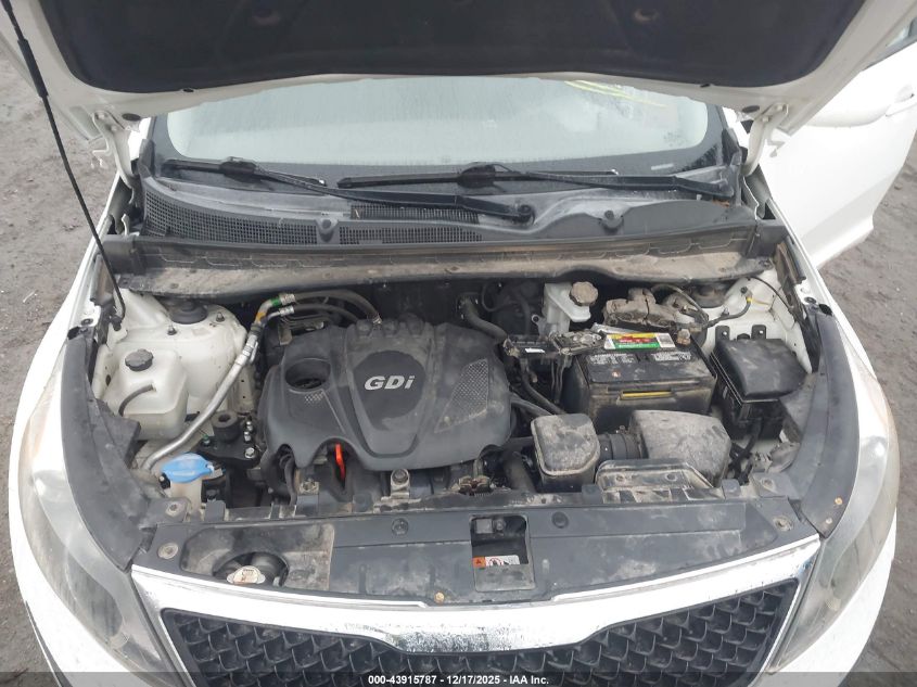 2015 Kia Sportage Lx VIN: KNDPB3AC0F7774252 Lot: 43915787