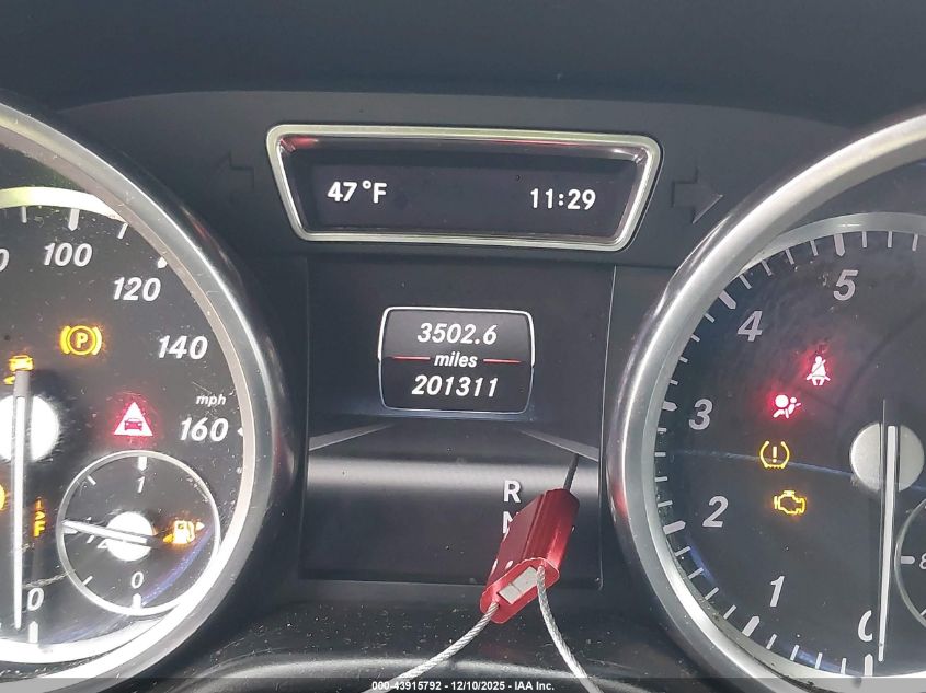 2013 Mercedes-Benz Ml 350 VIN: 4JGDA5JB5DA190451 Lot: 43915792