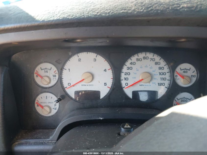 2005 Dodge Ram 2500 Slt/Laramie VIN: 3D7KR28C25G757872 Lot: 43915800