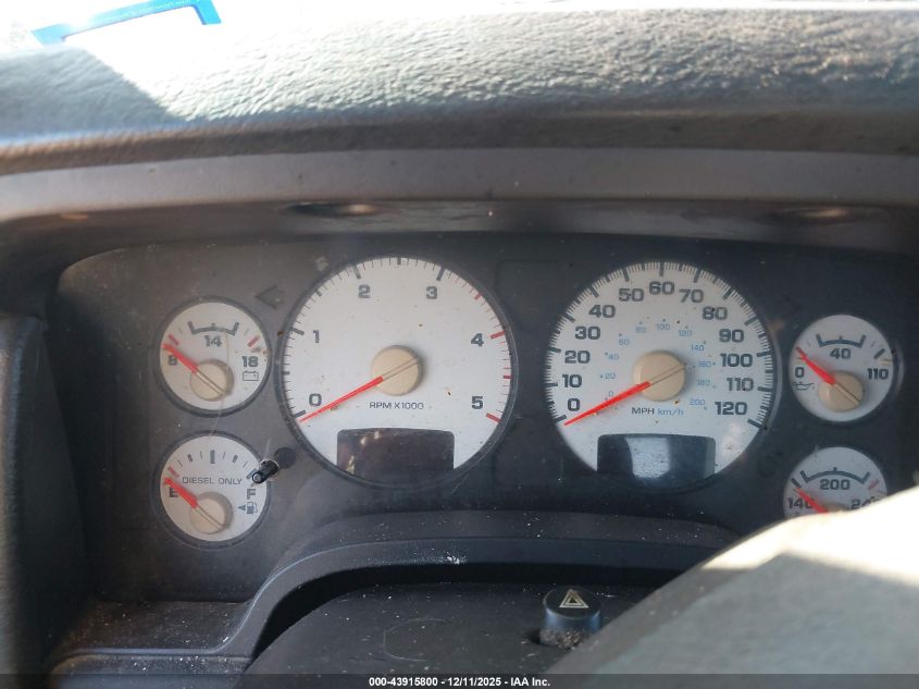 2005 Dodge Ram 2500 Slt/Laramie VIN: 3D7KR28C25G757872 Lot: 43915800