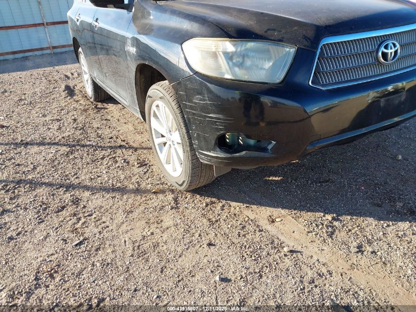 2008 Toyota Highlander Hybrid VIN: JTEEW41AX82021369 Lot: 43915807