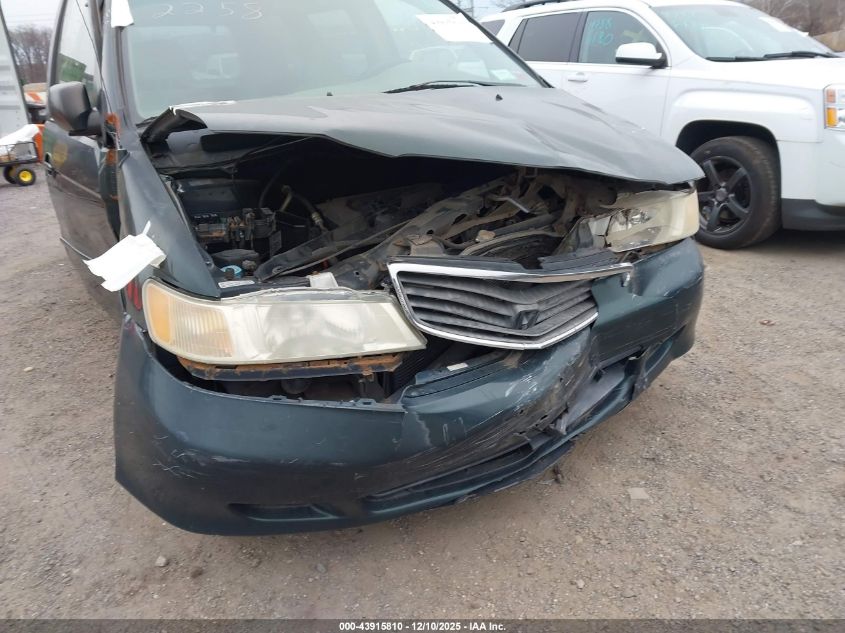 2001 Honda Odyssey Ex VIN: 2HKRL18641H619881 Lot: 43915810