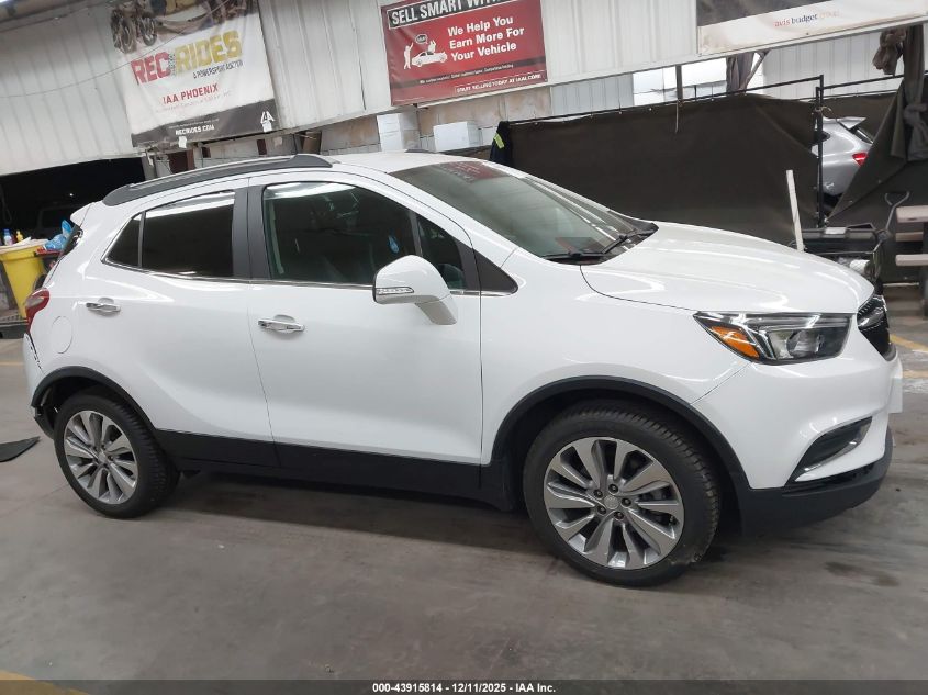2019 Buick Encore Fwd Preferred VIN: KL4CJASB6KB962089 Lot: 43915814