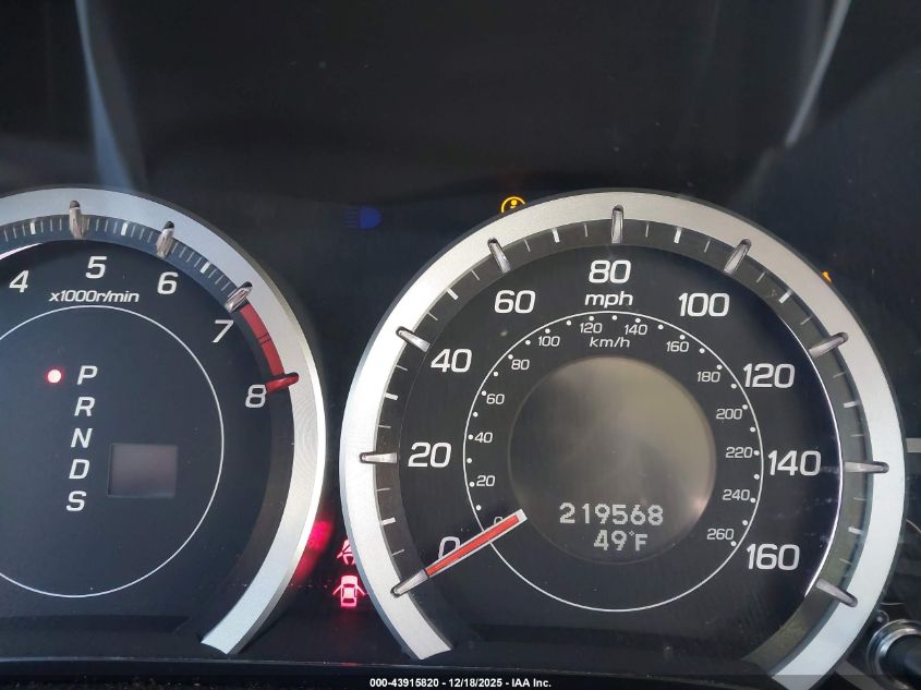 2010 Acura Tsx 2.4 VIN: JH4CU2F60AC018604 Lot: 43915820