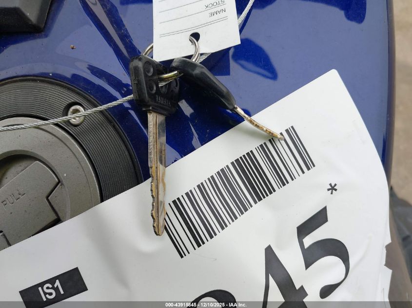 2017 Yamaha Fj09 C VIN: JYARN37Y6HA001130 Lot: 43915845