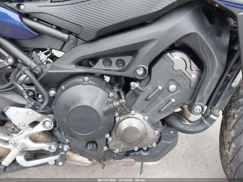 2017 Yamaha Fj09 C VIN: JYARN37Y6HA001130 Lot: 43915845