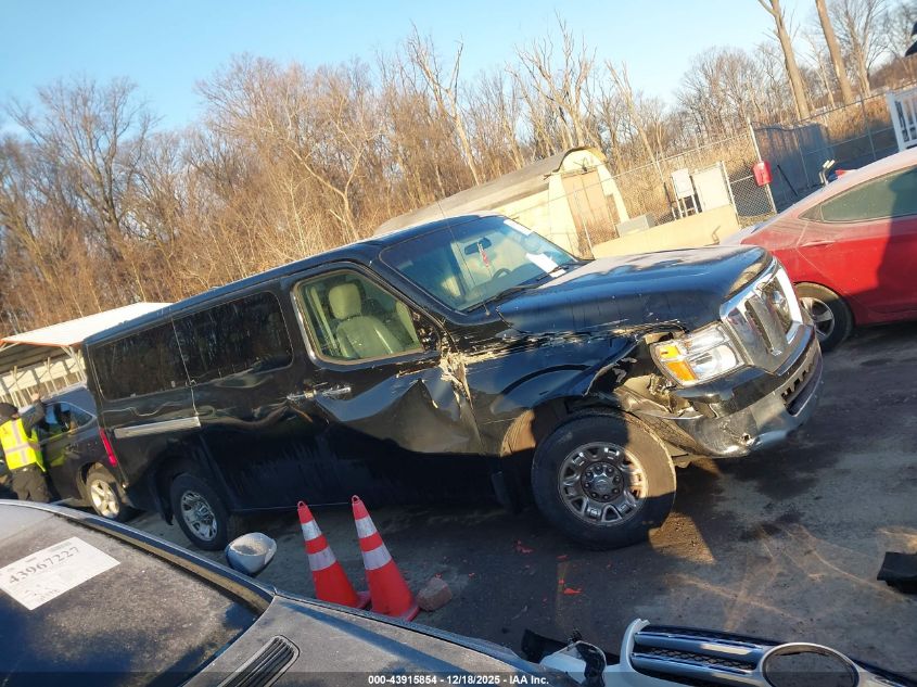 2018 Nissan Nv Passenger Nv3500 Hd Sv V6 VIN: 5BZBF0AA9JN853127 Lot: 43915854