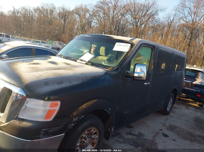 2018 Nissan Nv Passenger Nv3500 Hd Sv V6 VIN: 5BZBF0AA9JN853127 Lot: 43915854