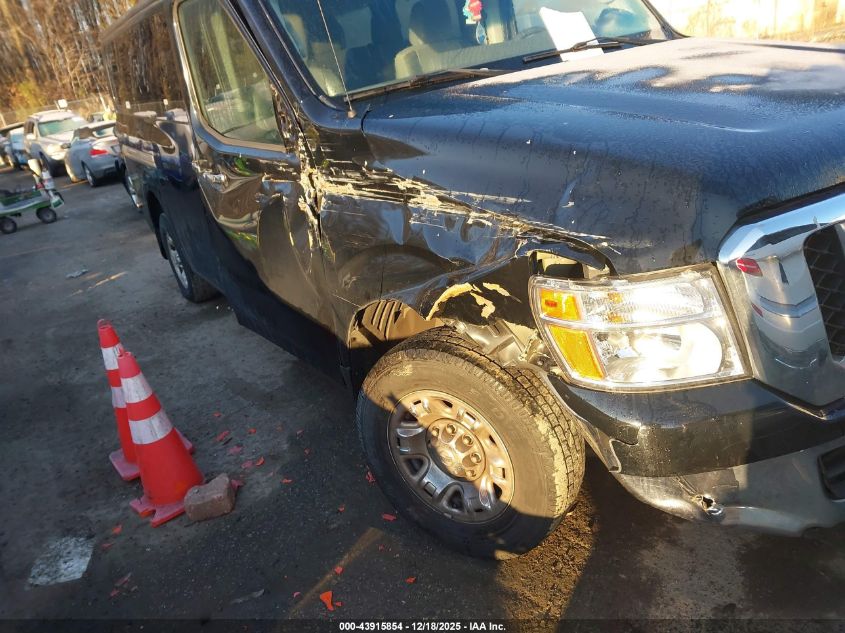 2018 Nissan Nv Passenger Nv3500 Hd Sv V6 VIN: 5BZBF0AA9JN853127 Lot: 43915854