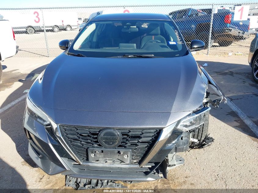 2021 Nissan Sentra Sr Xtronic Cvt VIN: 3N1AB8DV6MY203959 Lot: 43915862