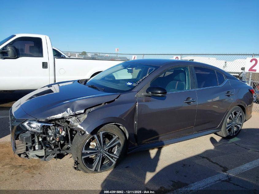 2021 Nissan Sentra Sr Xtronic Cvt VIN: 3N1AB8DV6MY203959 Lot: 43915862