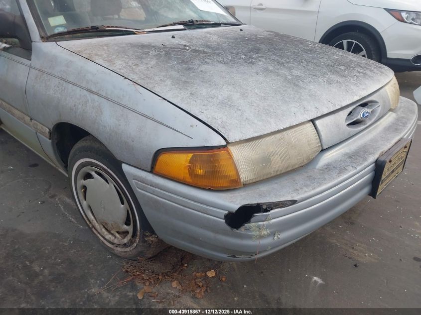 1993 Ford Escort Lx VIN: 1FAPP15J6PW241057 Lot: 43915867