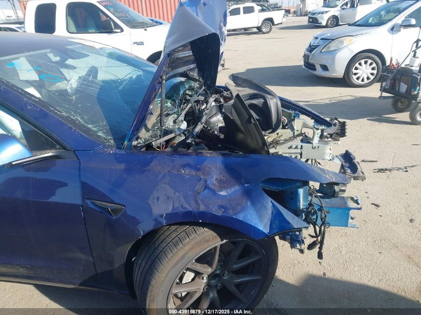 2023 Tesla Model 3 Rear-Wheel Drive VIN: 5YJ3E1EA2PF675303 Lot: 43915879