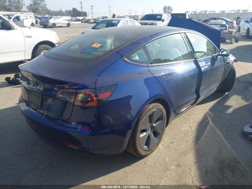 2023 Tesla Model 3 Rear-Wheel Drive VIN: 5YJ3E1EA2PF675303 Lot: 43915879