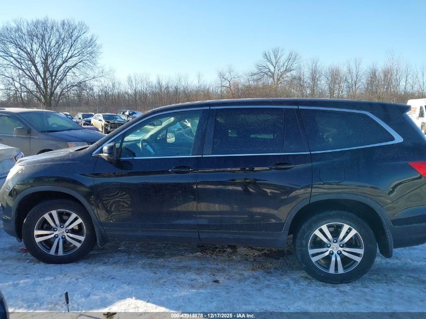 2017 Honda Pilot Ex-L VIN: 5FNYF6H55HB045324 Lot: 43915878