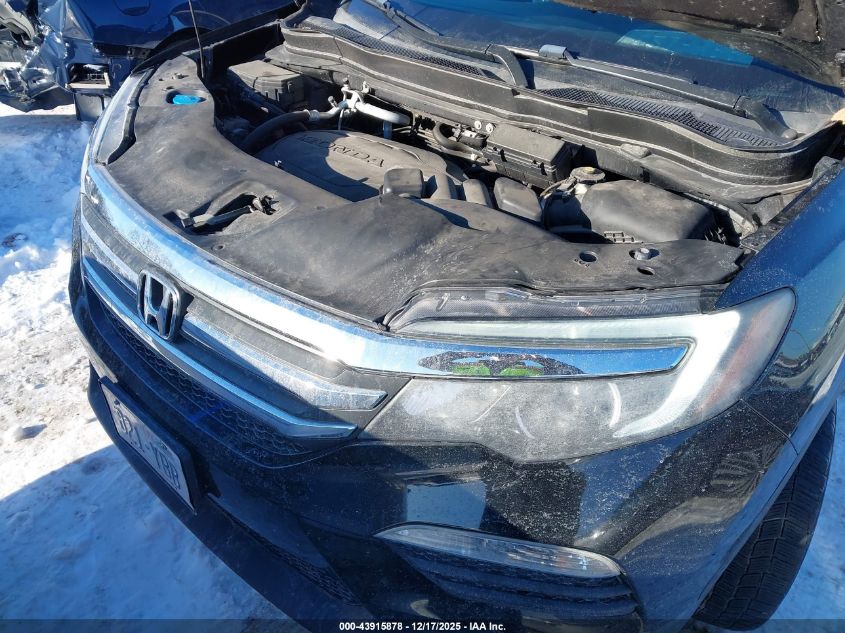 2017 Honda Pilot Ex-L VIN: 5FNYF6H55HB045324 Lot: 43915878