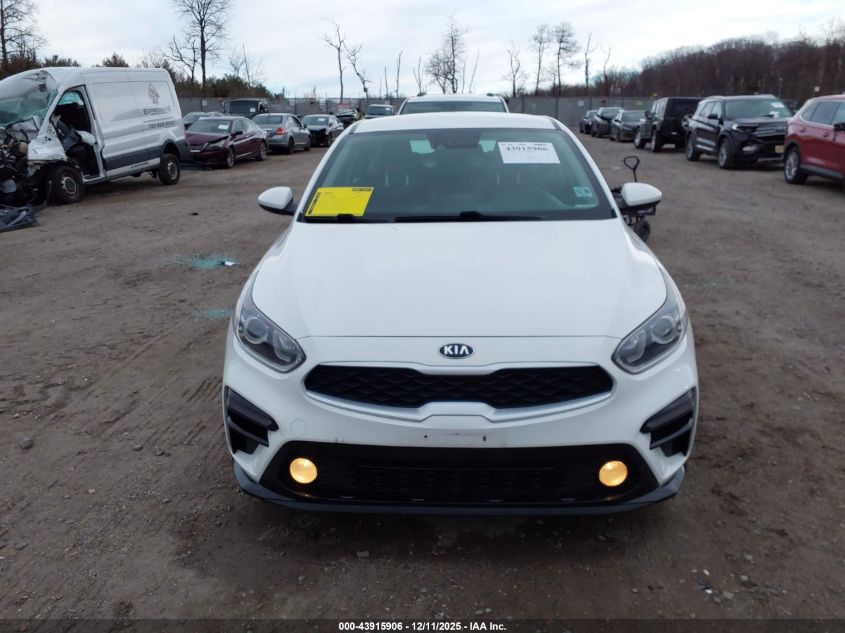 2021 Kia Forte Lxs VIN: 3KPF24AD2ME272656 Lot: 43915906