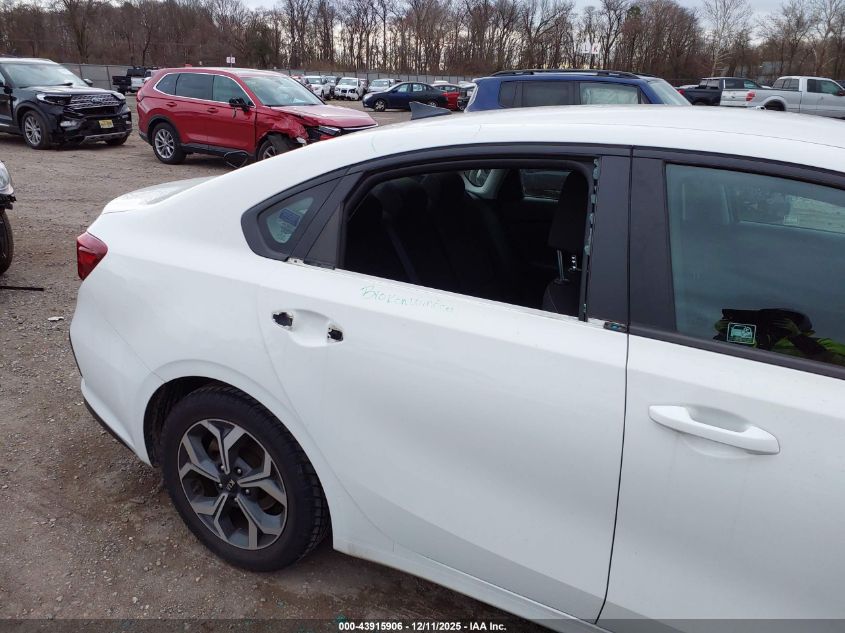 2021 Kia Forte Lxs VIN: 3KPF24AD2ME272656 Lot: 43915906