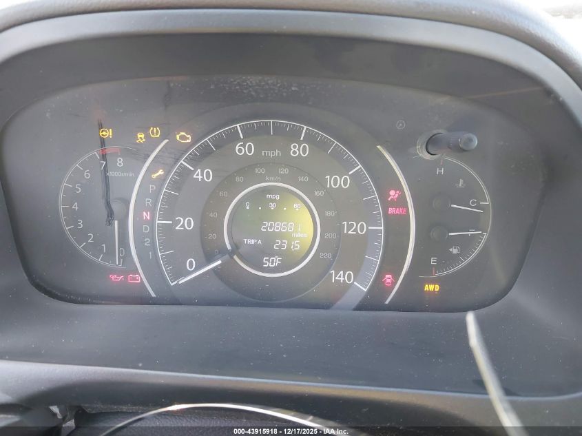 2013 Honda Cr-V Ex-L VIN: 5J6RM4H78DL066525 Lot: 43915918