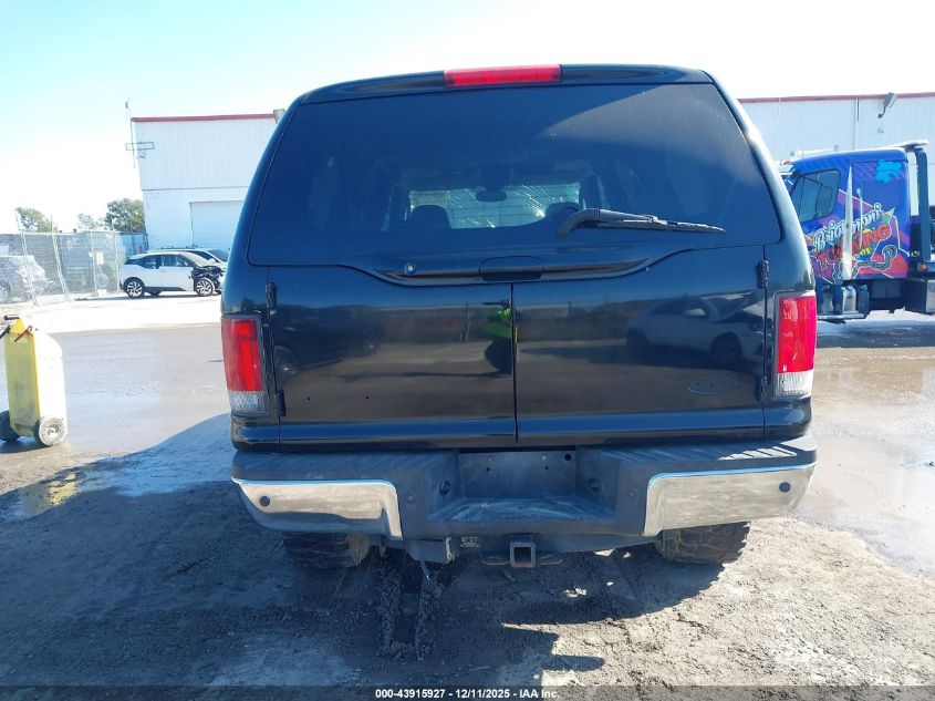 2005 Ford Excursion Eddie Bauer VIN: 1FMSU45P25EA84323 Lot: 43915927