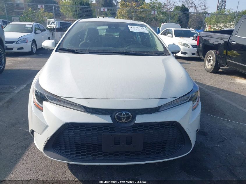 2021 Toyota Corolla Le VIN: JTDEPMAE0MJ176694 Lot: 43915928