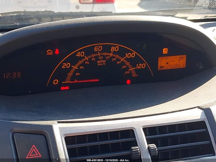 2010 Toyota Yaris VIN: JTDKT4K38A5284609 Lot: 43915939