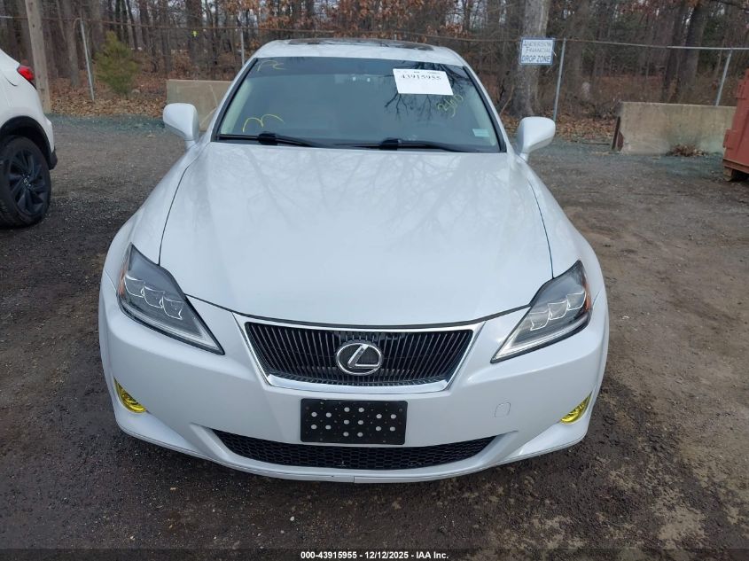 2006 Lexus Is 250 VIN: JTHBK262465006806 Lot: 43915955