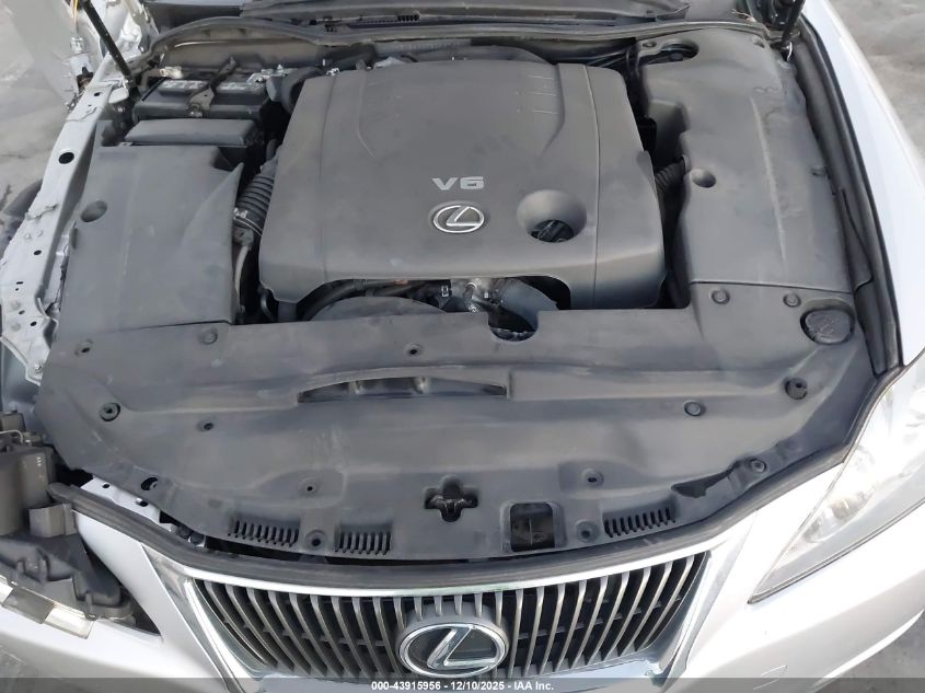 2009 Lexus Is 250 VIN: JTHBK262295093769 Lot: 43915956