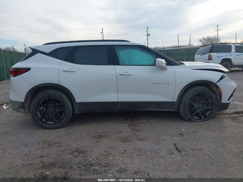 2022 Chevrolet Blazer Awd 3Lt VIN: 3GNKBJRS1NS222938 Lot: 43915961