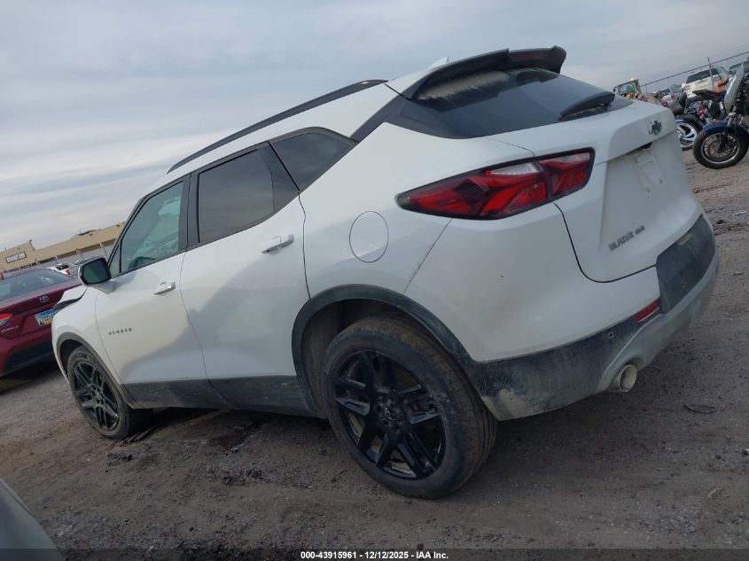 2022 Chevrolet Blazer Awd 3Lt VIN: 3GNKBJRS1NS222938 Lot: 43915961