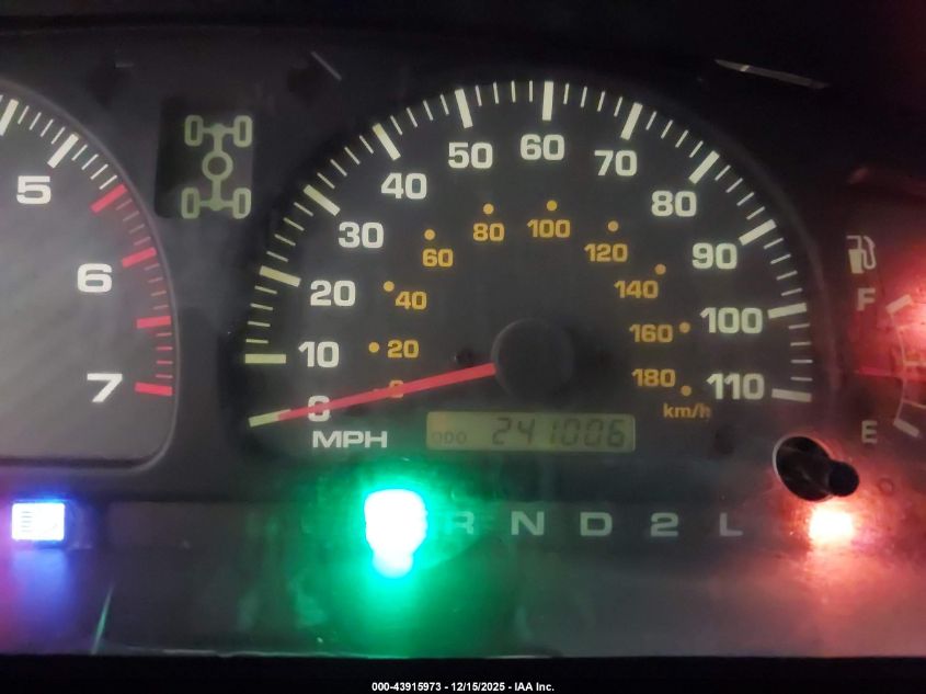 2002 Toyota 4Runner Sr5 V6 VIN: JT3HN86R020363480 Lot: 43915973