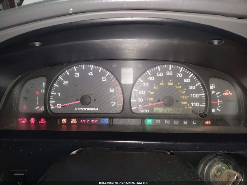 2002 Toyota 4Runner Sr5 V6 VIN: JT3HN86R020363480 Lot: 43915973