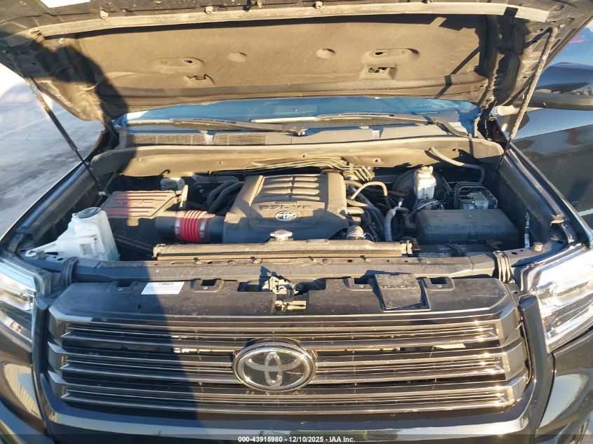 2021 Toyota Tundra Limited VIN: 5TFFY5F18MX285799 Lot: 43915980