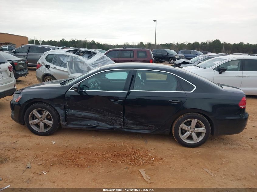 2013 Volkswagen Passat 2.5L Se VIN: 1VWBP7A37DC096071 Lot: 43915988