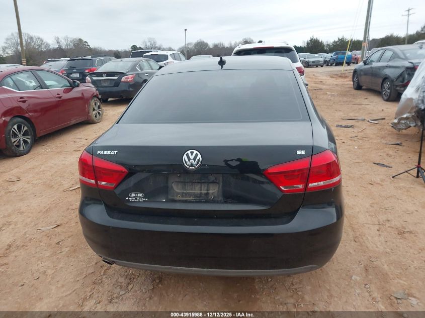 2013 Volkswagen Passat 2.5L Se VIN: 1VWBP7A37DC096071 Lot: 43915988