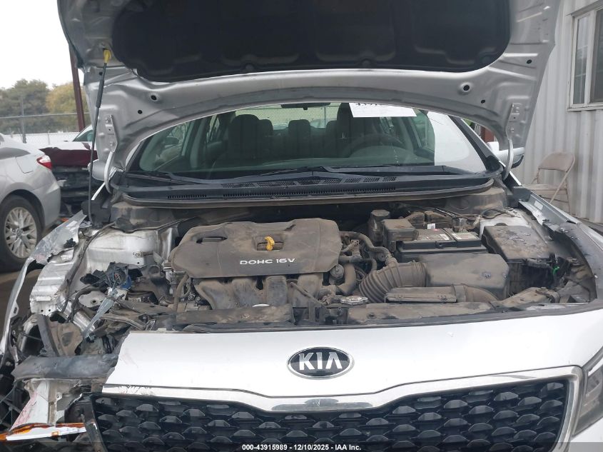 2017 Kia Forte Lx VIN: 3KPFL4A79HE132634 Lot: 43915989