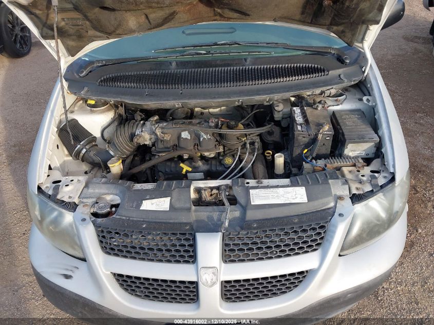 2003 Dodge Caravan Se VIN: 1D4GP25343B241600 Lot: 43916002
