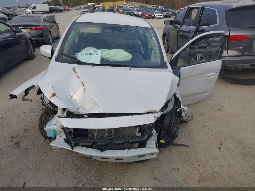 2024 Mitsubishi Mirage Le VIN: ML32AUHJ0RH040087 Lot: 43916062