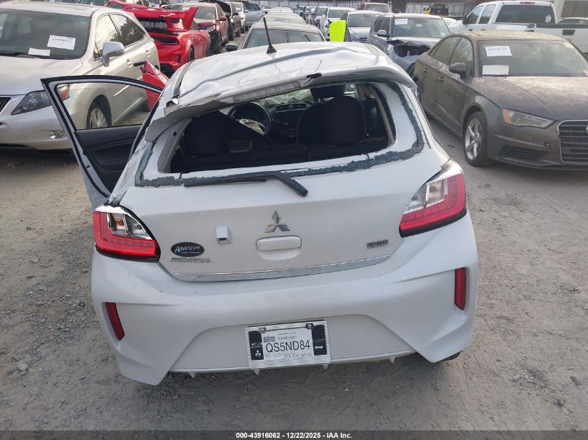 2024 Mitsubishi Mirage Le VIN: ML32AUHJ0RH040087 Lot: 43916062