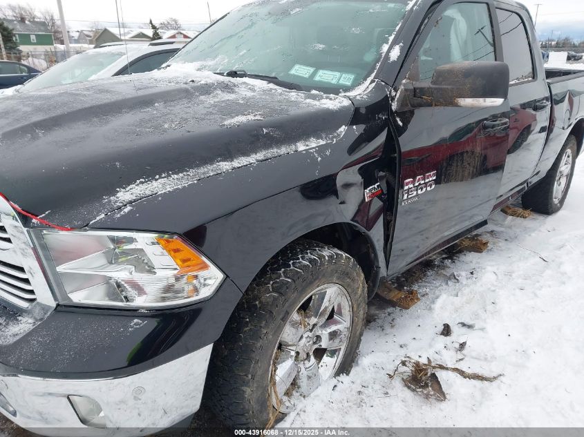 2019 Ram 1500 Classic Big Horn 4X4 6'4 Box VIN: 1C6RR7TT3KS606273 Lot: 43916068