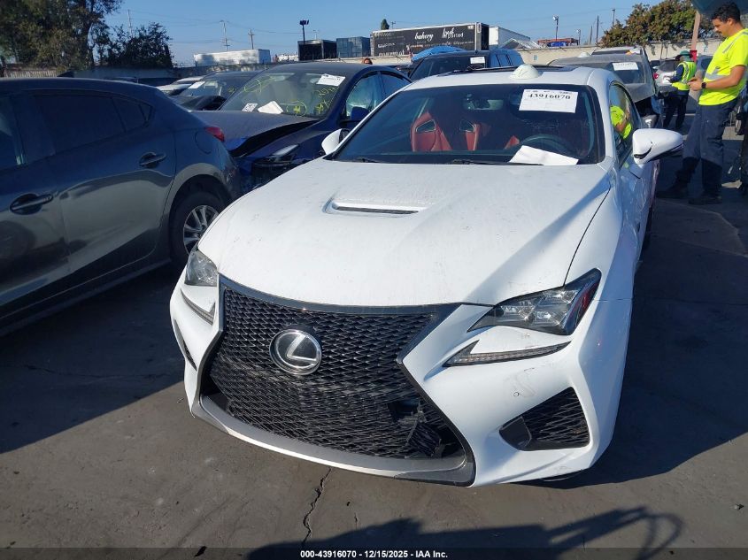 2015 Lexus Rc F VIN: JTHHP5BC5F5001318 Lot: 43916070