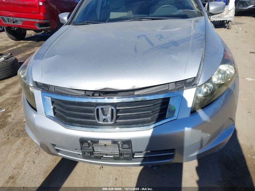 2008 Honda Accord 2.4 Lx VIN: 1HGCP26328A100274 Lot: 43916088