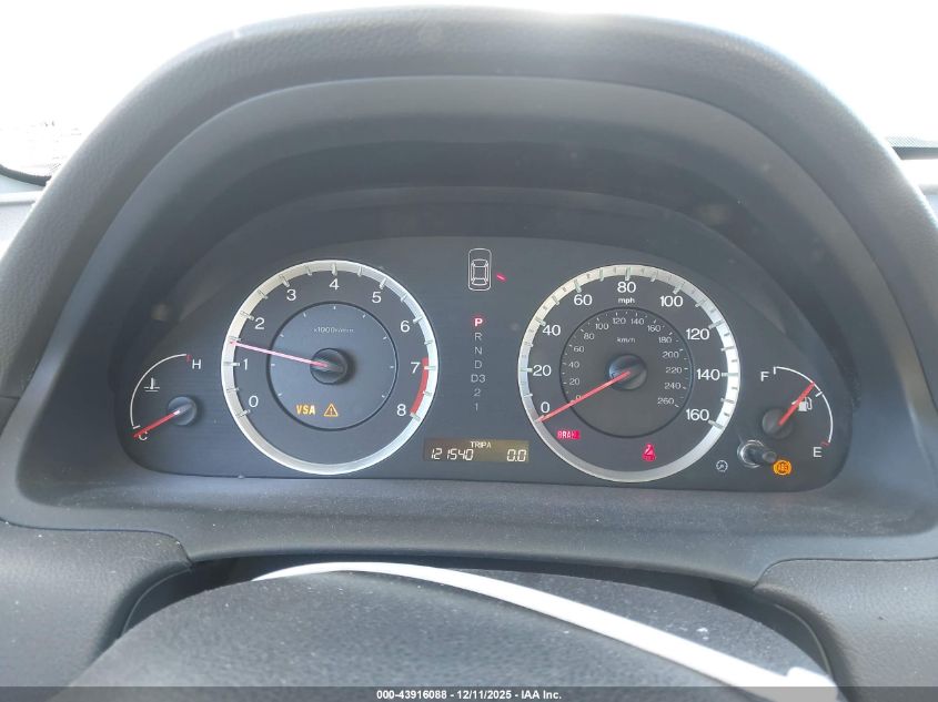 2008 Honda Accord 2.4 Lx VIN: 1HGCP26328A100274 Lot: 43916088