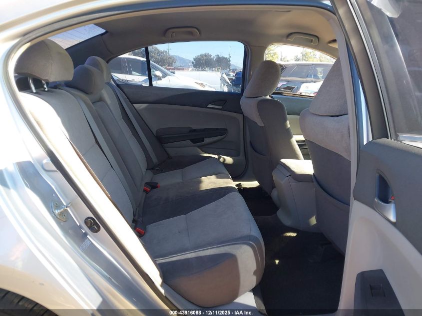 2008 Honda Accord 2.4 Lx VIN: 1HGCP26328A100274 Lot: 43916088