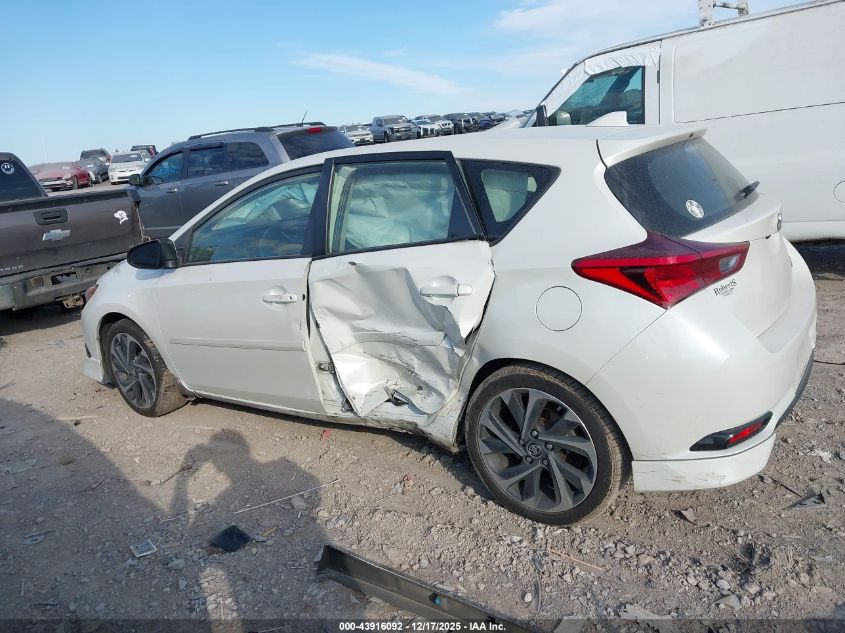 2017 Toyota Corolla Im VIN: JTNKARJE0HJ533262 Lot: 43916092