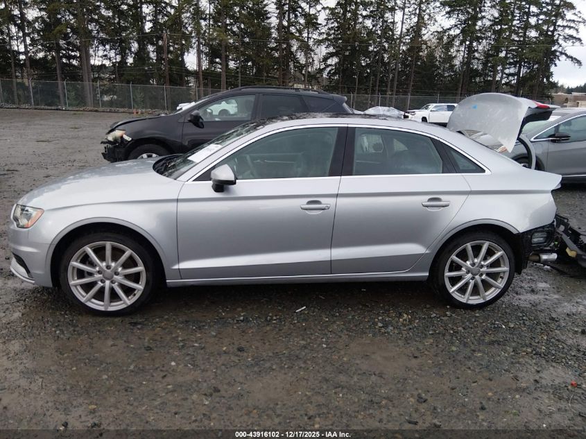 2015 Audi A3 2.0T Premium VIN: WAUEFGFF0F1131695 Lot: 43916102